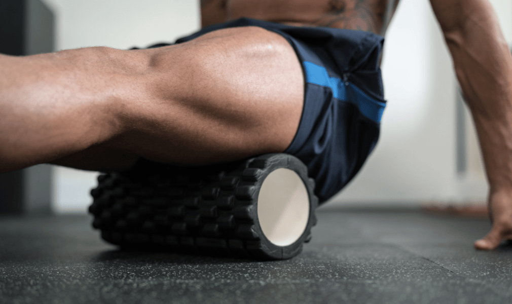 black athlete physio treatment 